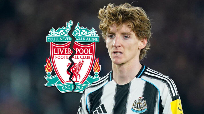 Liverpool transfer target Anthony Gordon