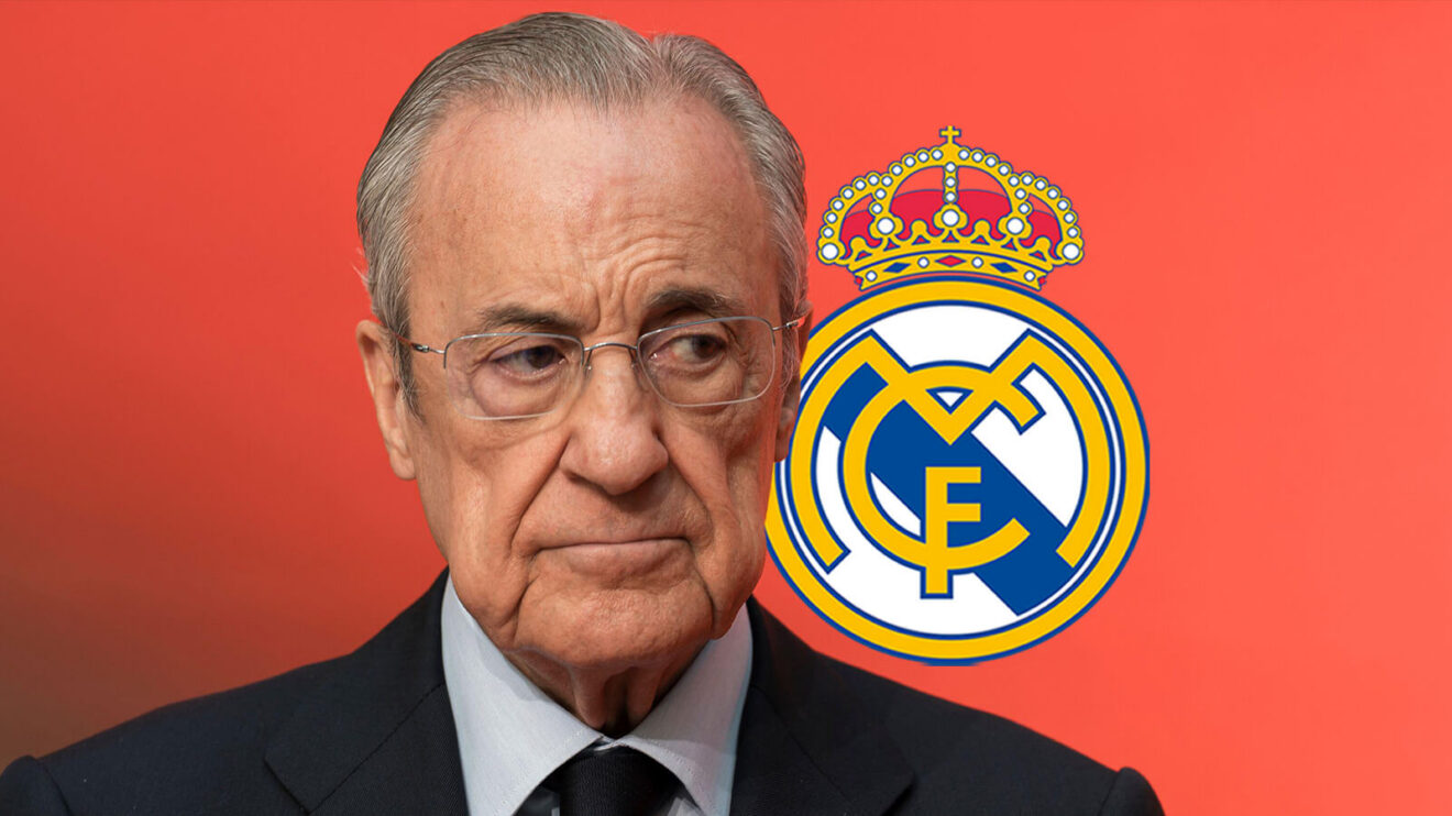 Real Madrid president Florentino Perez