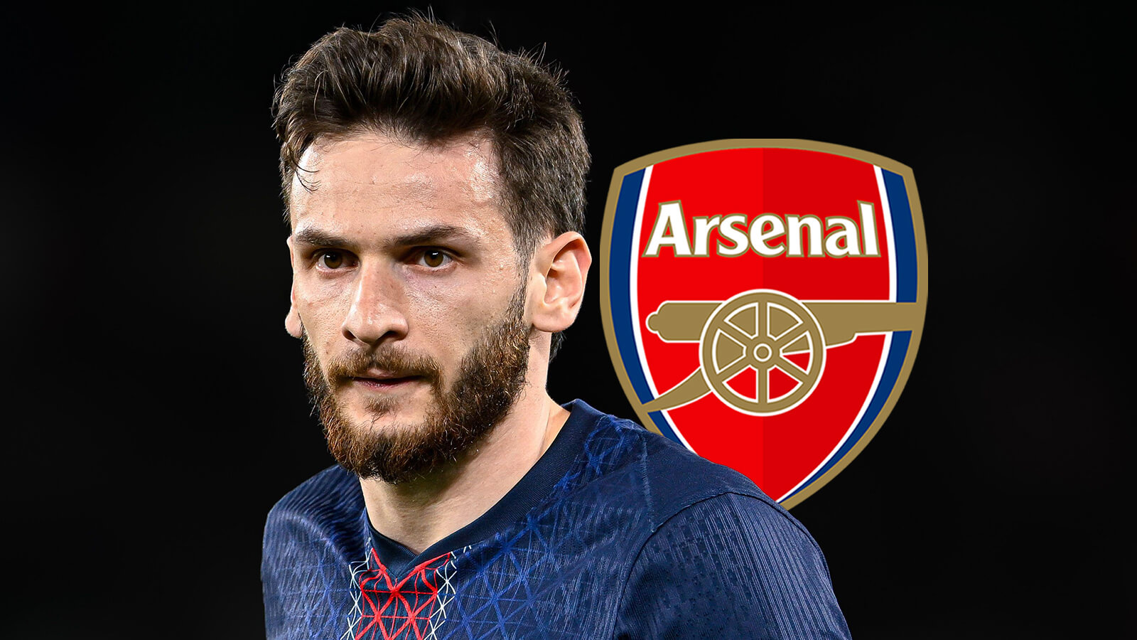 F365 One Badge Khvicha Kvaratskhelia Arsenal