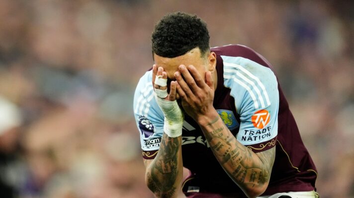 Aston Villa forward Morgan Rogers
