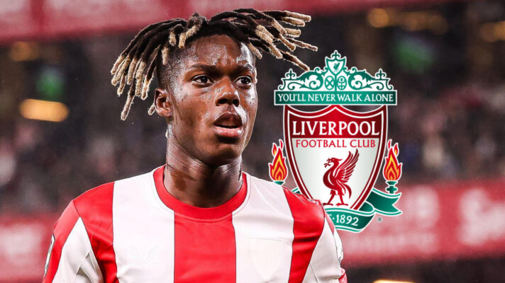 Liverpool transfer target Nico Williams