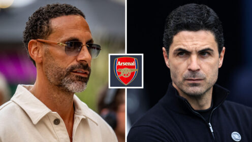 ‘What’s he done wrong?’ – Ferdinand ‘baffled’ by Arteta treatment of one Arsenal star