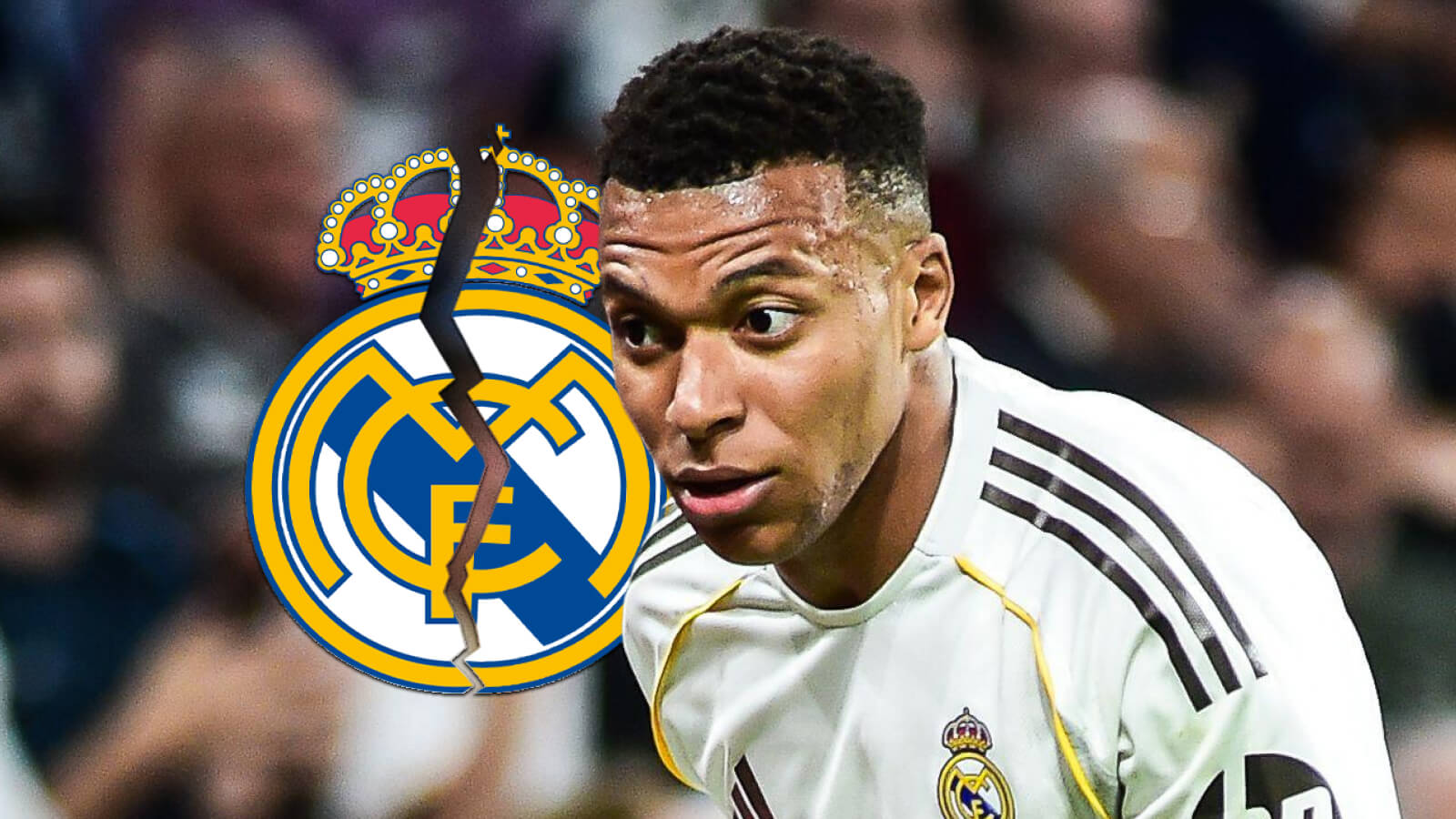 F365 Kylian Mbappe with cracked Real Madrid badge 1