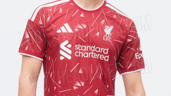 New Adidas Liverpool shirt