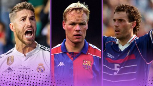 The top 10 goalscoring defenders of all time: Ramos, Koeman, Blanc…