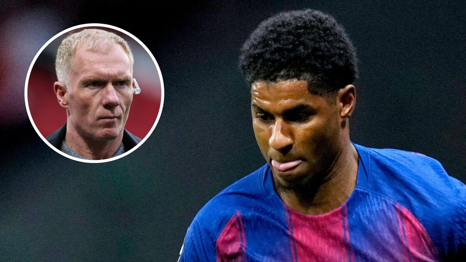 Marcus Rashford Paul Scholes 1