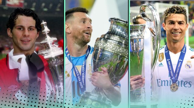 MOst decorated footballers.