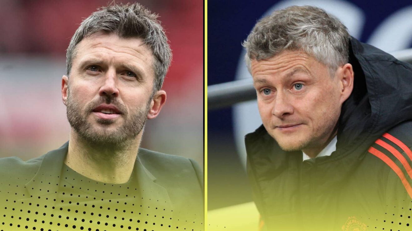 Michael Carrick and Ole Gunnar Solskjaer