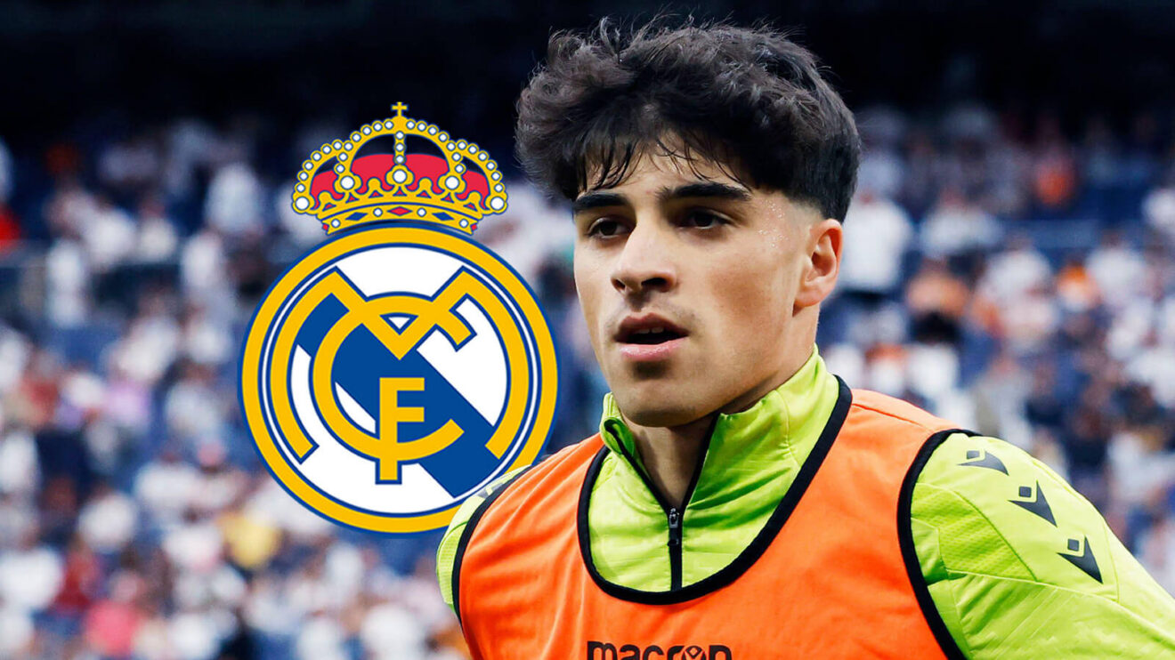 jon martin with real madrid badge