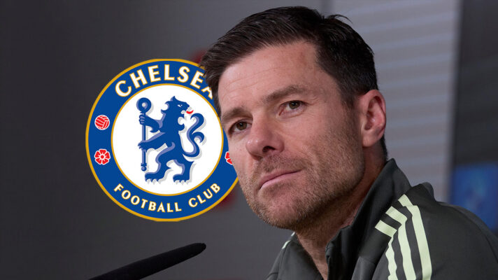 Chelsea badge and Xabi Alonso - copyright F365