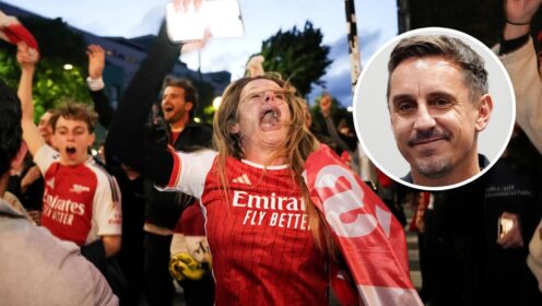 Arsenal cash in receipts on Neville, Carragher (and Stewie) after transformation ‘without sugar daddy’