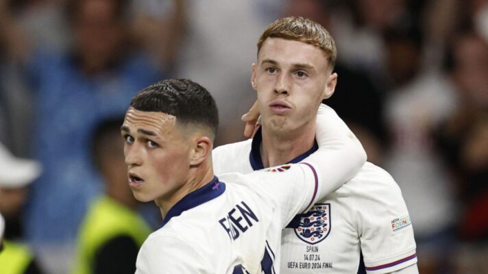 England duo Cole Palmer and Phil Foden