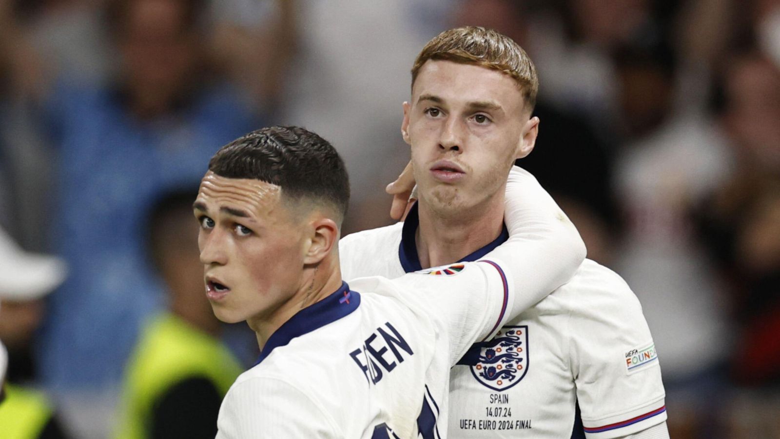 Cole Palmer Phil Foden England F365