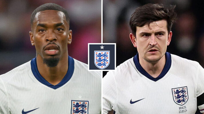 England duo Ivan Toney and Harry Maguire