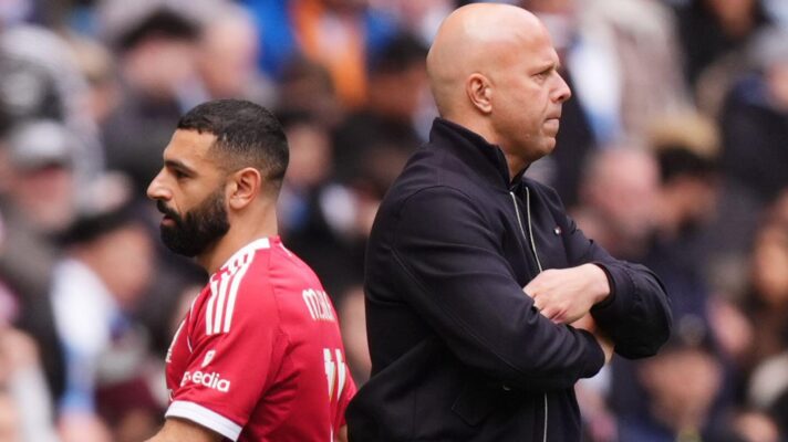 Arne Slot could spoil Mo Salah' send-off.