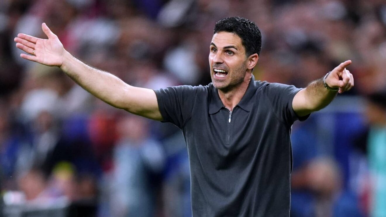 Arsenal manager Mikel Arteta