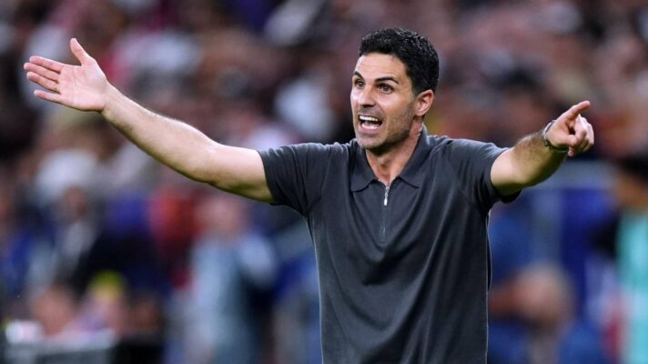 Arsenal manager Mikel Arteta