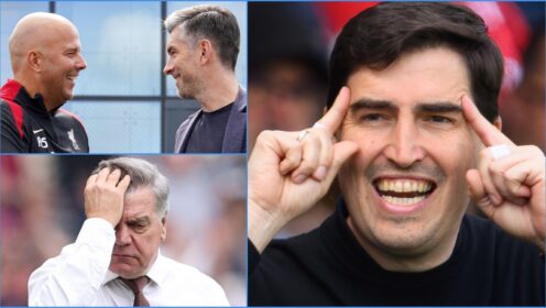 Liverpool copy Leeds but hope for ‘organised chaos’ with Iraola instead of relegation under Allardyce