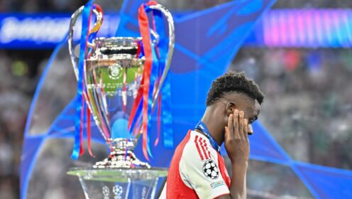 Painful Bukayo Saka stat cited as Arsenal fans told to ‘grow up’