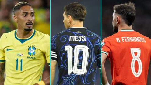 The best 1-11 XI at the 2026 World Cup with squad numbers now confirmed