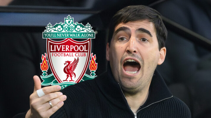 Liverpool boss Andoni Iraola