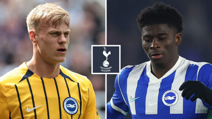 Tottenham transfer targets Jan Paul van Hecke and Carlos Baleba