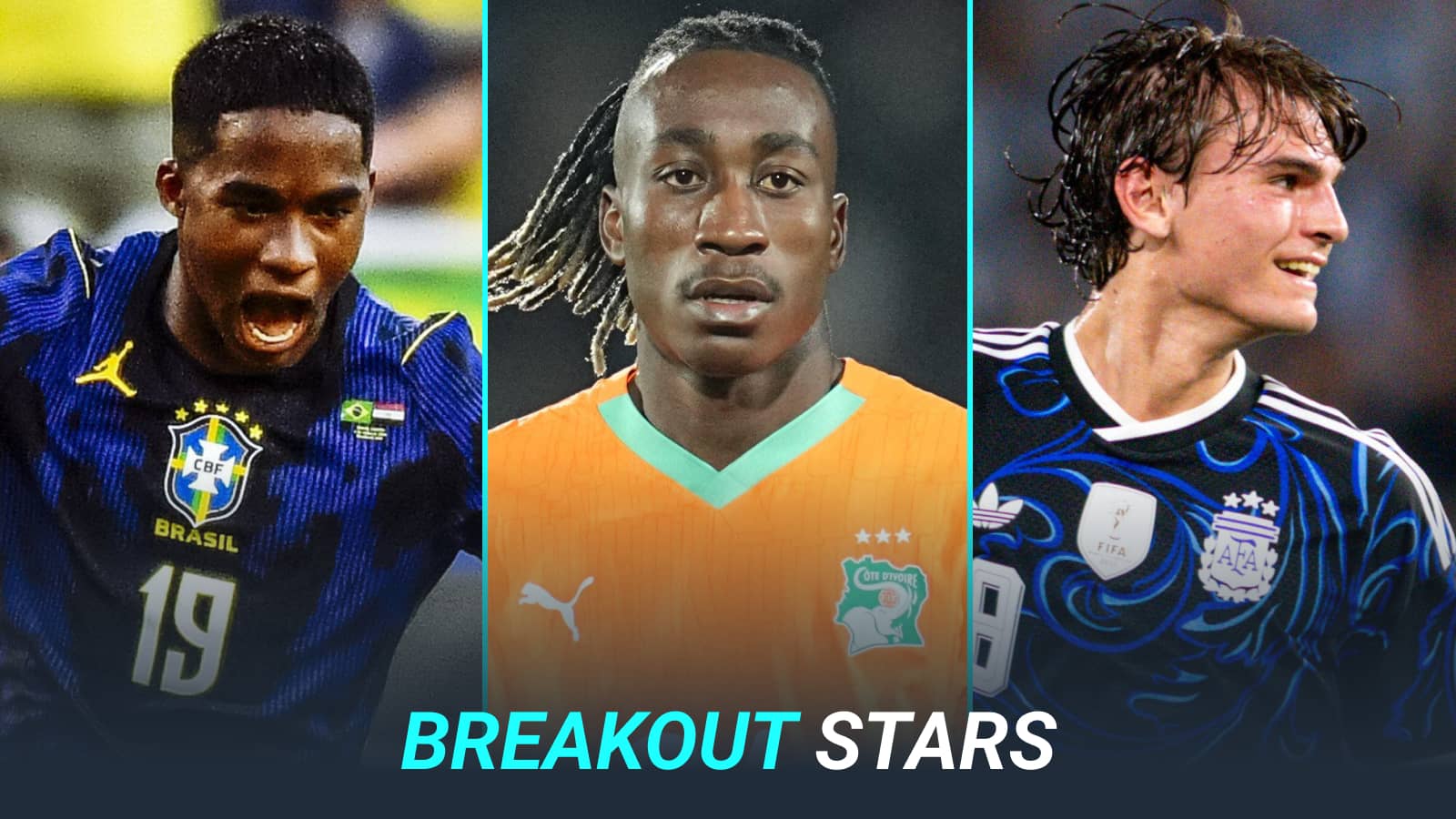 Nine rising stars set to break out at the 2026 World Cup