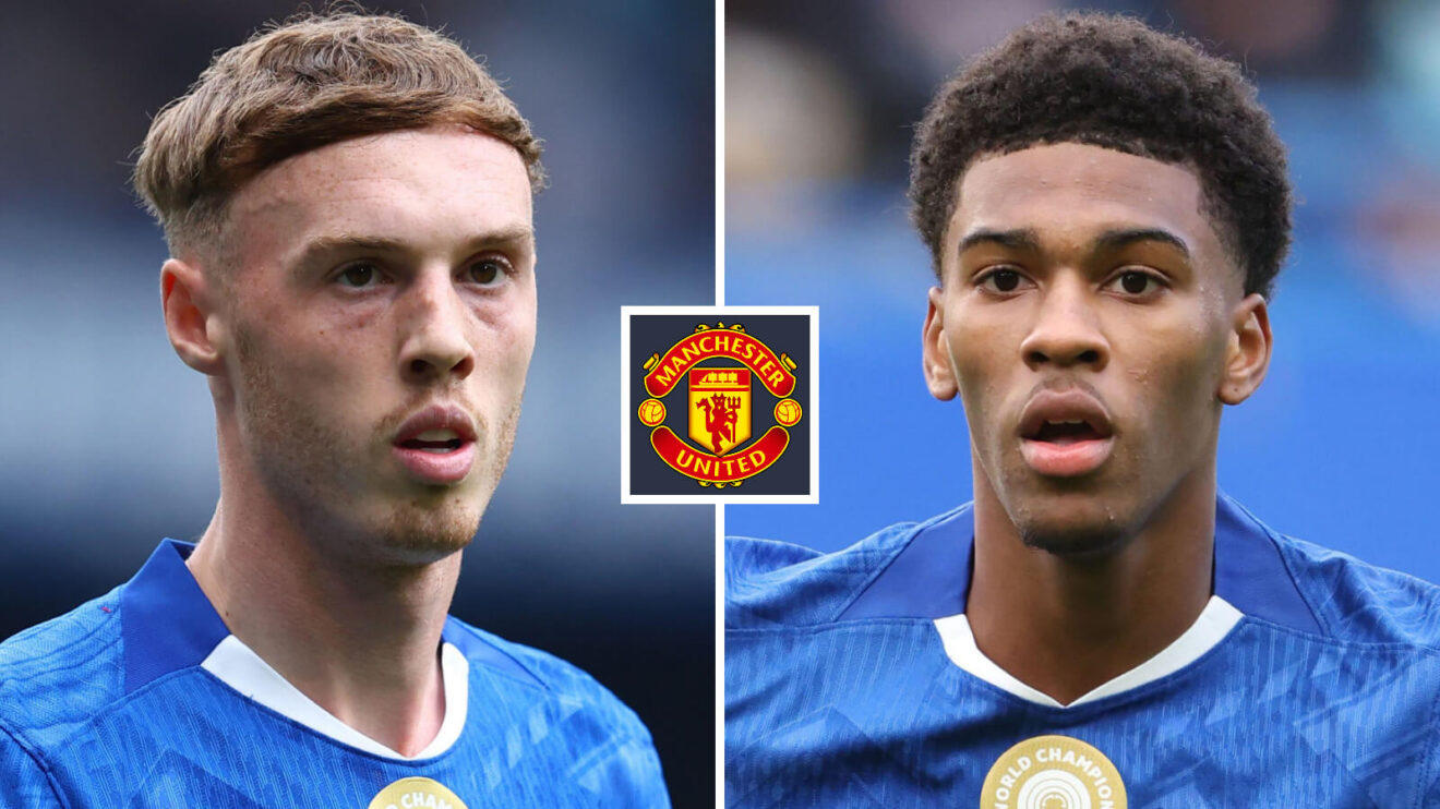 Guy Utd send targets Cole Palmer and also Josh Acheampong