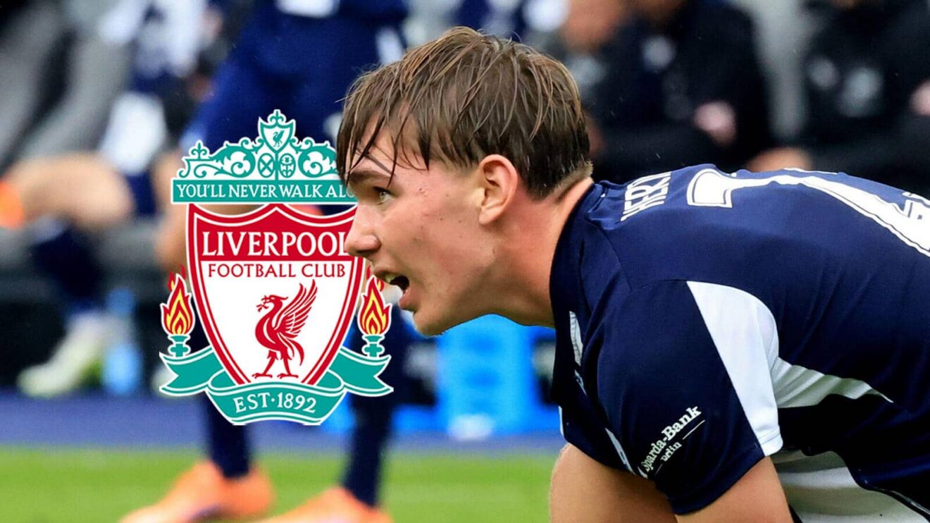 Liverpool badge next to Kennet Eichhorn of Hertha Berlin - copyright F365