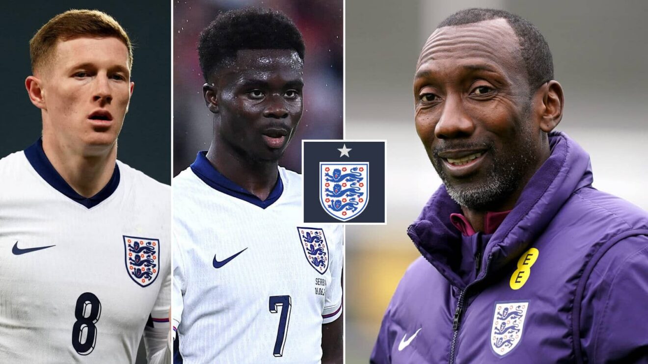 Jimmy Floyd Hasselbaink has named Bukayo Saka and Elliot Anderson among eight key England players
