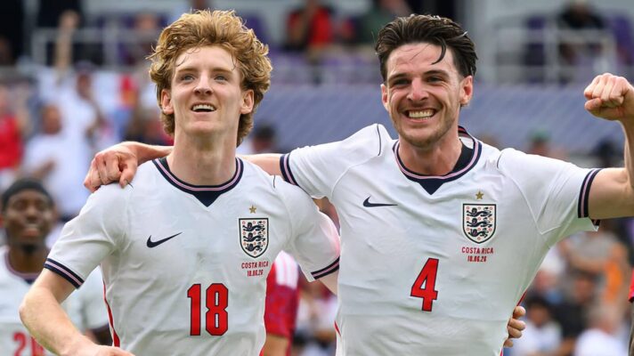 Anthony Gordon, Declan Rice England
