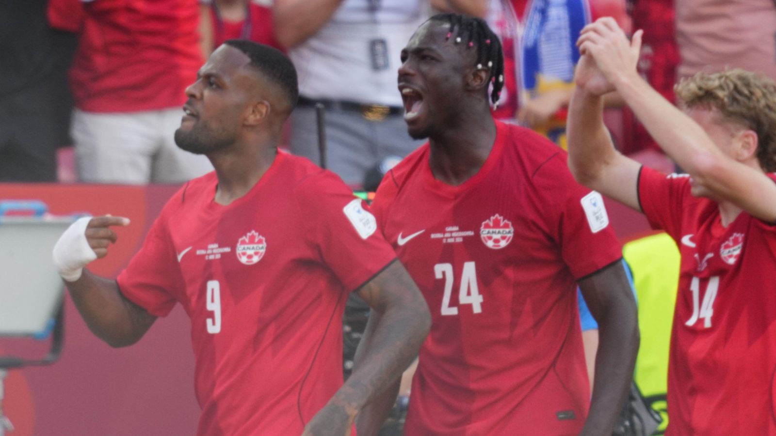 A equipe de Marsch faz história na Copa do Mundo com Larin Berger apontando na abertura A equipe de Marsch faz história na Copa do Mundo com Larin Berger apontando na abertura