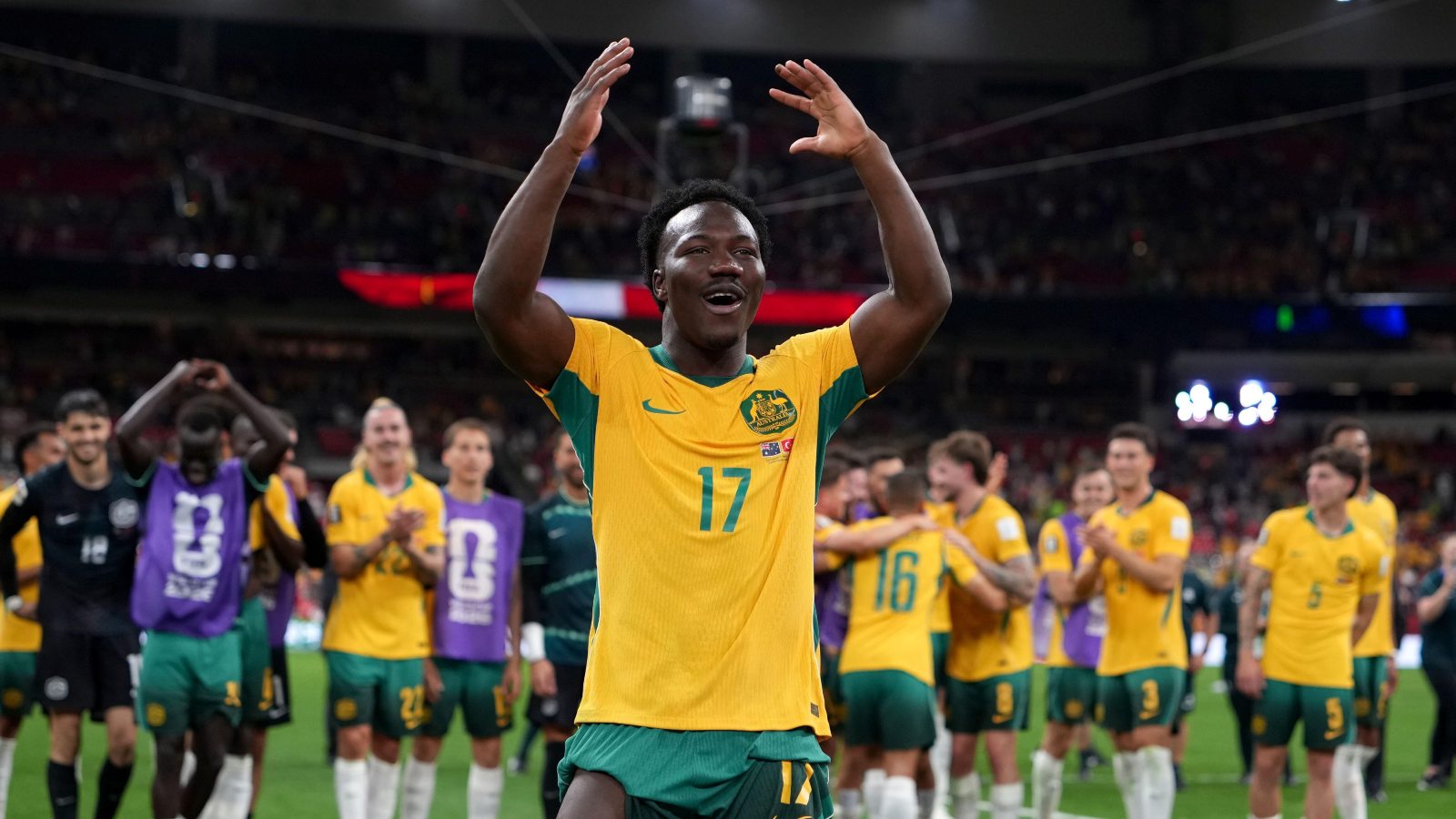 Nestory Irankunda Austalia World Cup F365