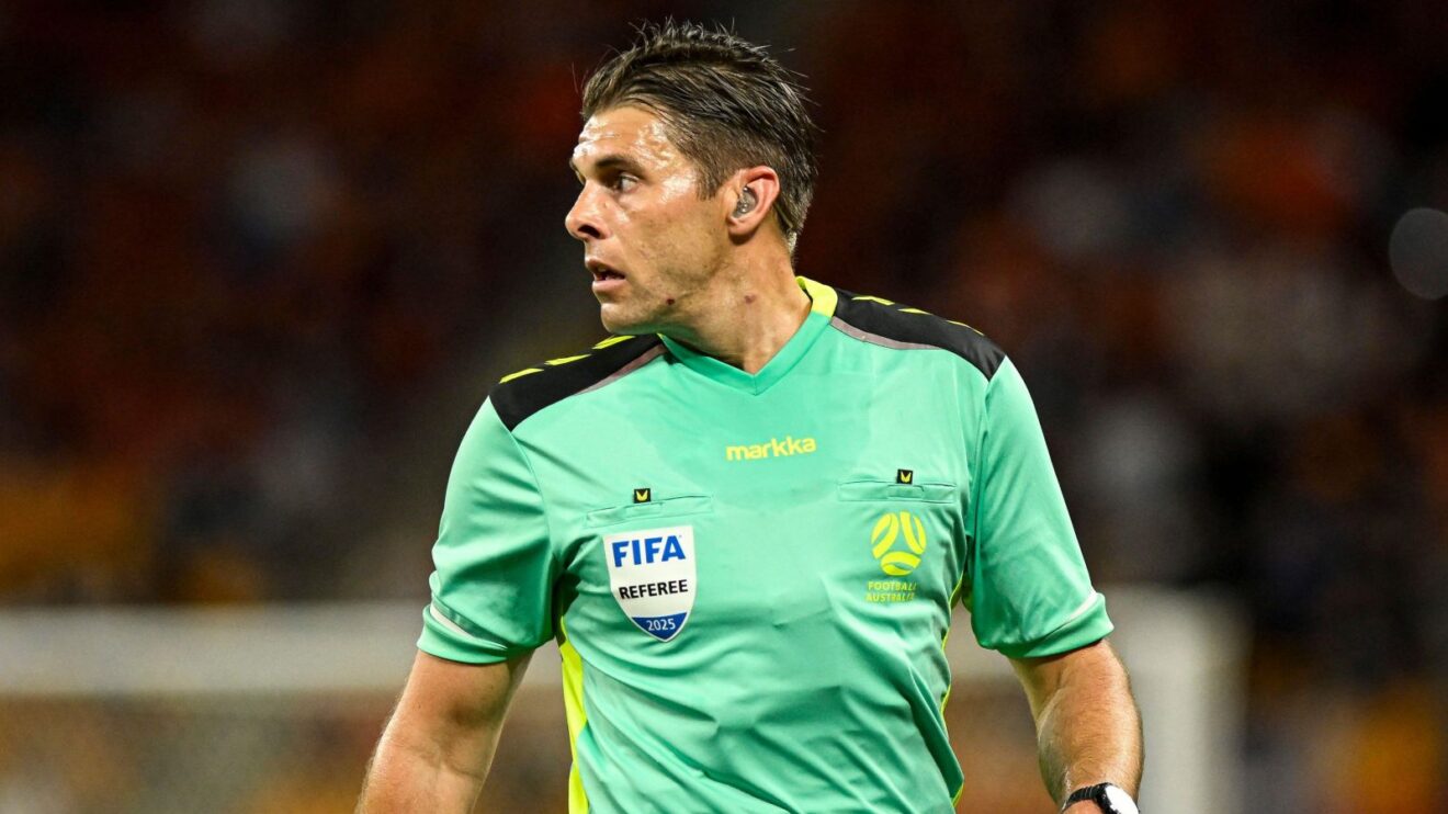Planet Cup referee Shaun Evans
