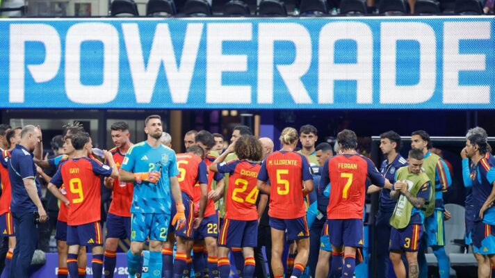 World Cup Hydration Break sponsored by Powerade