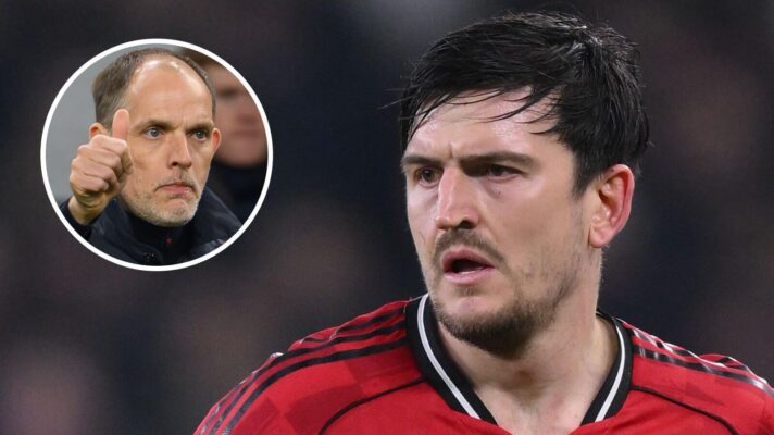Harry Maguire and Thomas Tuchel