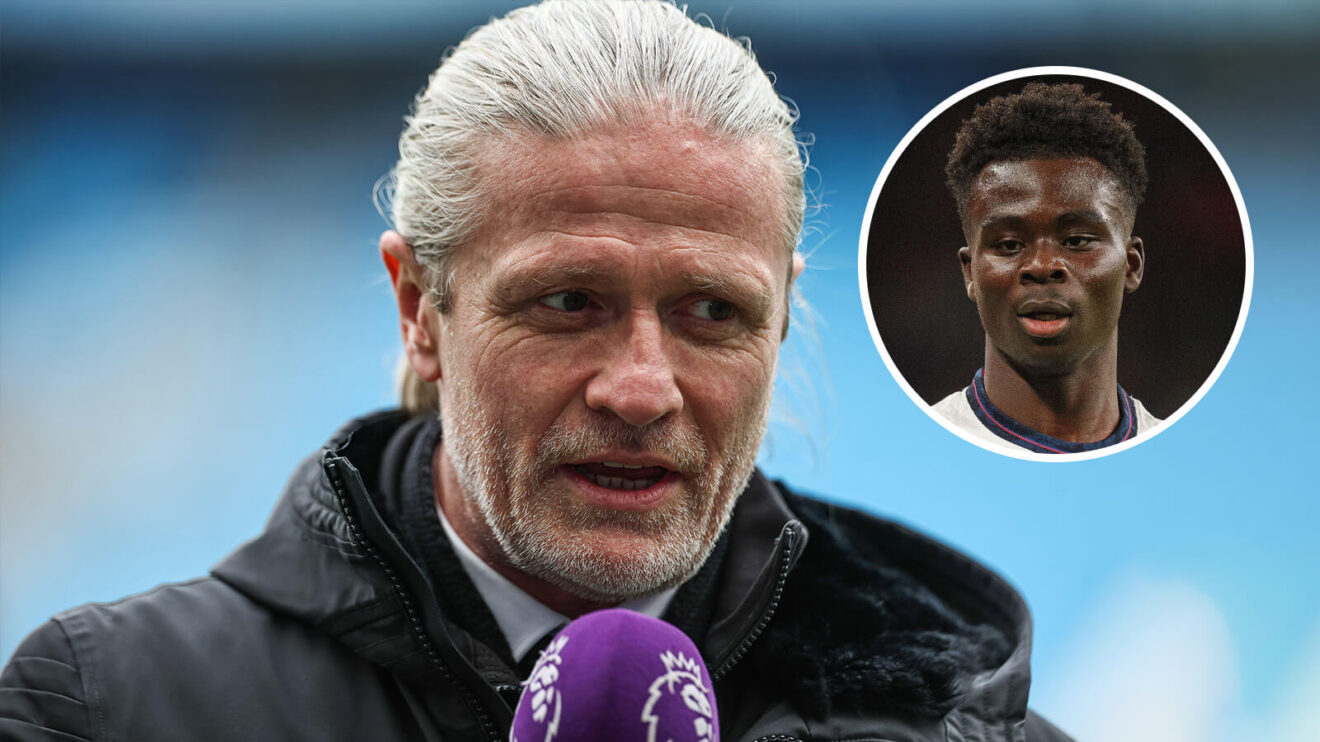 Emmanuel Petit, Bukayo Saka, England