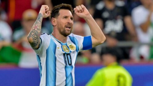 Lionel Messi responds to Mbappe and co with records-shattering hat-trick against Algeria
