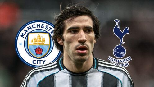 Sandro Tonali reacts after Man City ‘discussions’ – bad news for Tottenham
