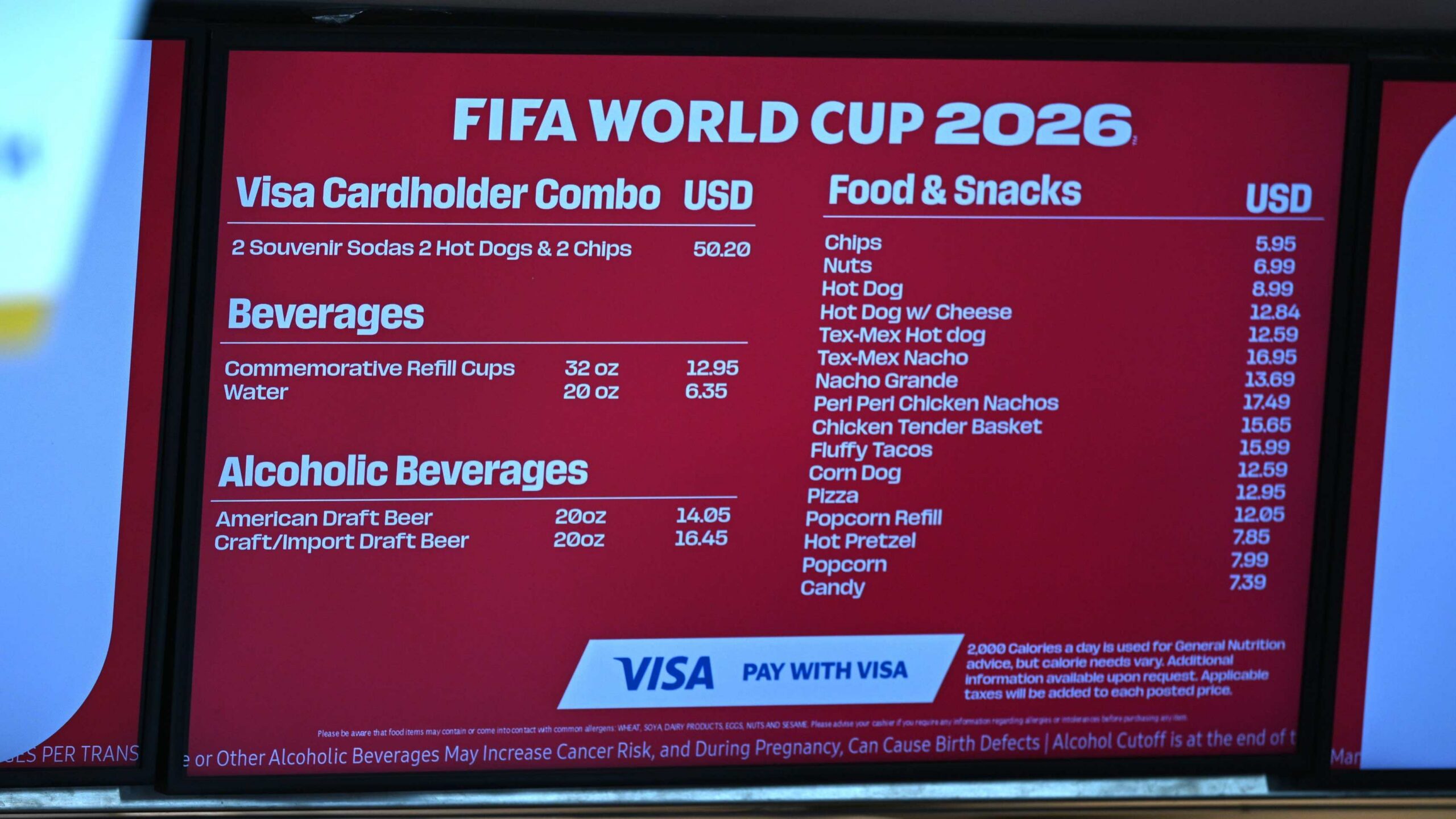 Controvérsia da Copa do Mundo como ‘inconsistência extraordinária’ exposta nos preços dos alimentos