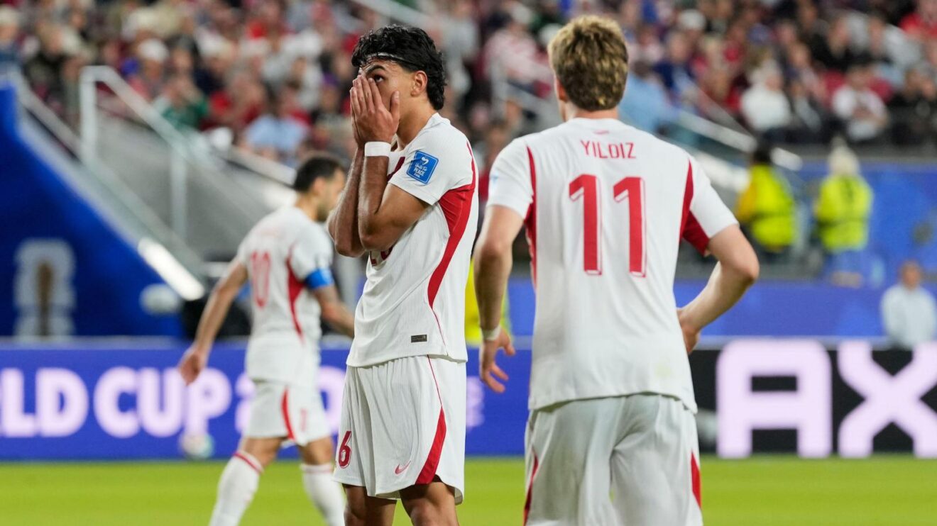 Turkey onward Can Uzun appearances dejected after lacking out on a possibility