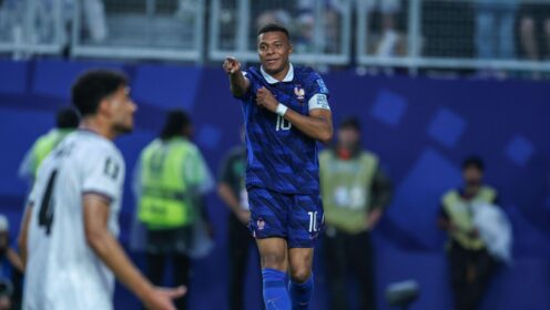 Mbappe continues personal battle with Messi after seeing off Iraq and Philly thunderstorm