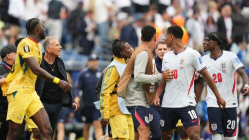 Queiroz reveals reason for angry Bellingham bust-up as England draw with Ghana