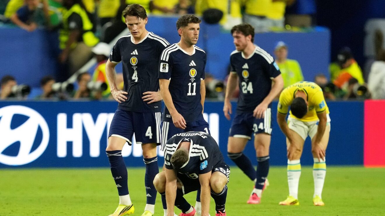 Scotland sifting dejected