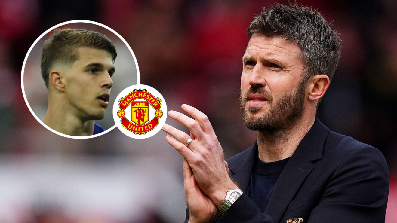 luka vuskovic michael carrick man utd