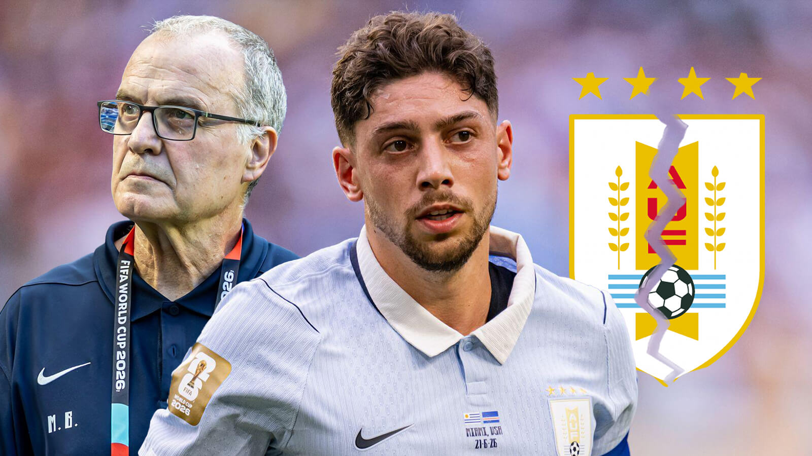 F365 One Badge Marcelo Bielsa Federico Valverde Uruguay