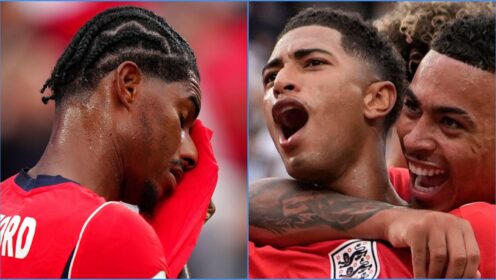 England player ratings: Rashford infuriating, Rogers anonymous, Anderson struggles but Bellingham brilliant