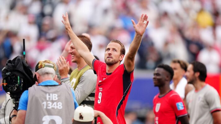 England striker Harry Kane