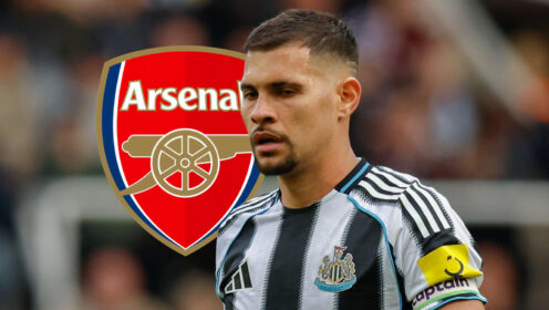 Huge Arsenal transfer blow for Guimaraes as Newcastle claim there had been ‘no contact’