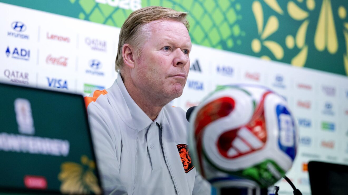 Ronald Koeman ahead of Netherlands v Morocco.